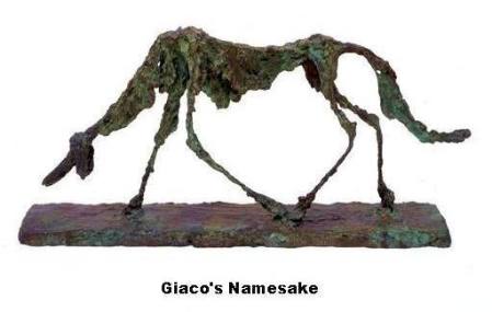 Giacometti\'s 1951 dog sculpture