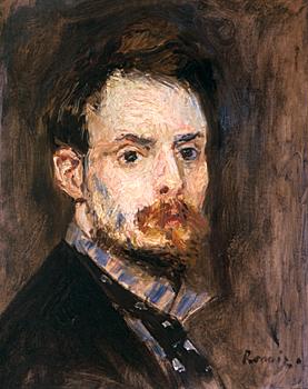 Renoir self-portrait 1875