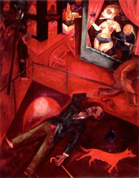 Georg Grosz--Suicide--1916